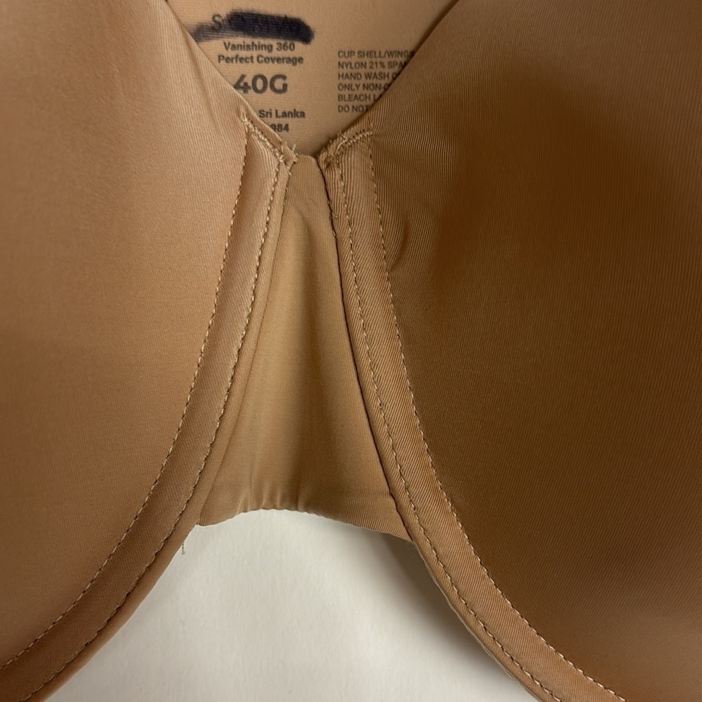 Soma 40G Vanishing 360 Perfect Coverage Nude Tan Bra - Picture 9 of 16